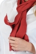 Cashmere & Seide accessoires kaschmir schals scarva kupferrot 170x25cm